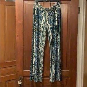 Wide leg boho pant